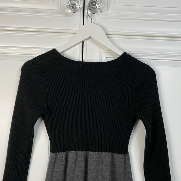 EUC Studio One Size Small Long Sleeve Colour Block Sweater Dress Office Work - Picture 6 of 8